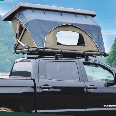 China Camouflage Best Game JWY-005A suv top tent / field auto hard shell roof for camping for sale