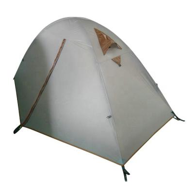 China JWJ-046 hot sale anti water aluminum pole increasing one person double deck lightweight camping tent sale for sale