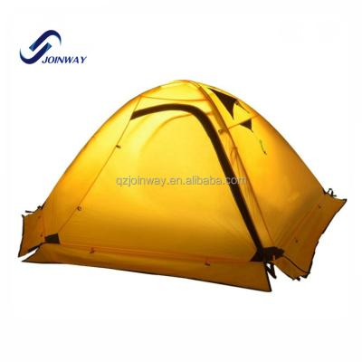 China JWJ-008A Anti Water Camping Hiking Speed ​​Aluminum Frame Ultralight Parachute Tent 2 People for sale