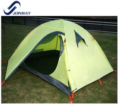 China JWF-004 popular outdoor waterproof anti water folding bed tent China manufacturer warehouse camping 2 person for sale