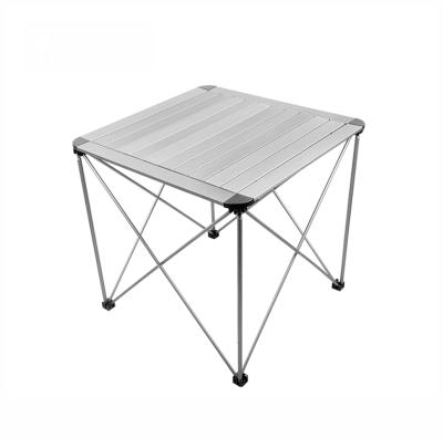 China JW-041 Modern Hot Sale Portable Outdoor Camping Lightweight Fishing Aluminum Folding Table for sale