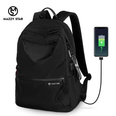 China With New USB Backpack Men And Women Fashion Trend Light Student School Bag Leisure Bag Mini Sports Outdoor Travel Backpack for sale