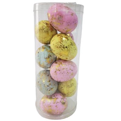 China Artificial Easter Egg Decoration Eggs Faux Egg in PVC Box 2 ASST for sale