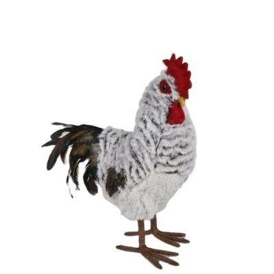 China Rooster decor rooster feather artificial rooster for sale