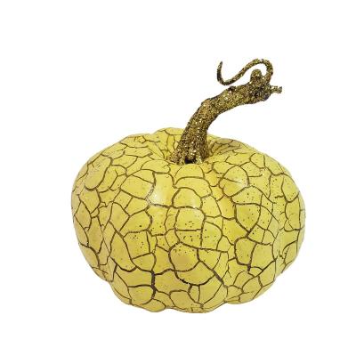 China Artificial Harvest Pumpkin Decor Moss Pumpkin Thanksgiving Pumpkin Party Decoration for sale