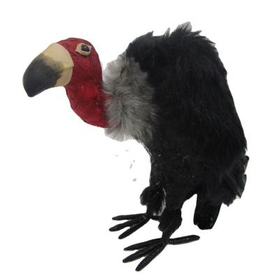 China Artificial Vulture Feather Vulture Halloween Feather Vulture for sale