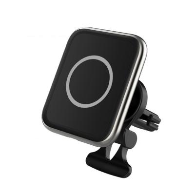 China 2022 Hot 15w Amazon Magnetic Wireless Car Mobile Phone Charger Fast Charging 15W C03 Car Mount Magnetic Wireless Charger for Sumsung iPhone for sale