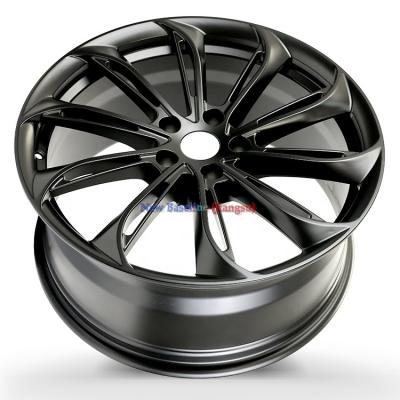 China Factory Custom 18 ALLOY UU 19 20 Inch Matte Black Forged Aftermarket Wheels Rims For Tesla Model 3 s x/y for sale