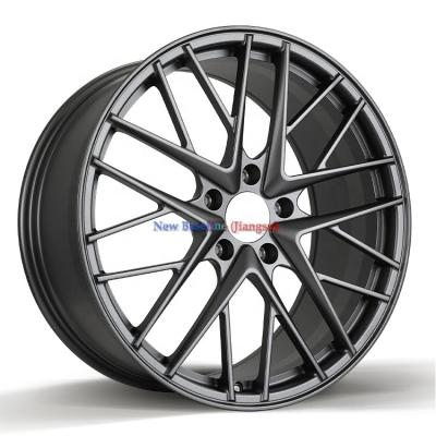 China ALLOY UU factory custom forged 4 hole 5 hole passenger car wheel rims 5x112, car rims 17 18 inch for sale