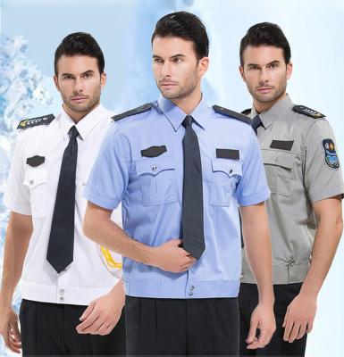 China Reusable Safety Clothing Summer Work Wear Sleeveless Uniform Police For Guard for sale