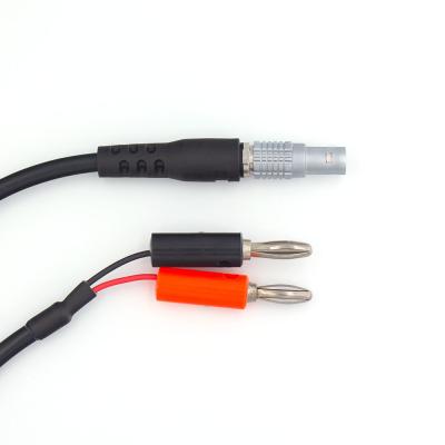 China Bananenstecker zu Isolator Pin Plug Wire Harnesss IP67 PPS TGG 0B Reihen-4 zu verkaufen