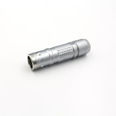 中国 Straight Waterproof Connector IP68 6 Pin Circular Plug With EMC Shielding 販売のため