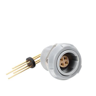 China Zócalo hembra-varón impermeable SRD.PACKAGE 1P 4 Pin Plug And Socket Connector del enchufe en venta