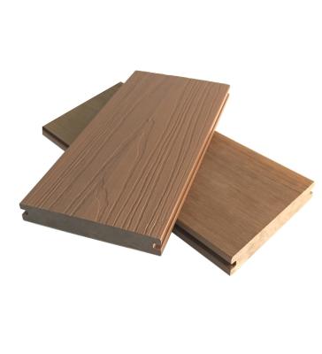 China Outdoor Commercial Fireproof Co Extrusion Composite Decking WPC Panels 23mmx138mm for sale