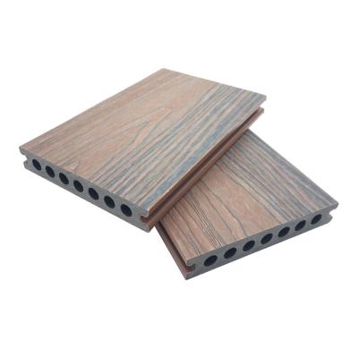 Κίνα Triple WPC Co Extrusion Composite Decking Engineered Floor 21x145mm προς πώληση