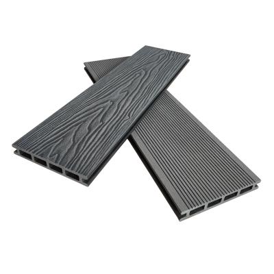 China Premium WPC 3D Embossed Decking for Outdoor Living for sale