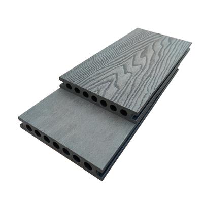 China OEM WPC-Patio-Decking-Boards Anthrazit-Verbunddecking-Bodenverzierung zu verkaufen