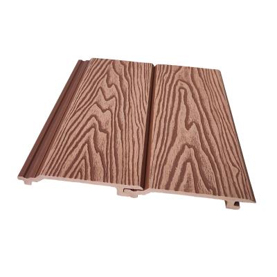 Κίνα Εξωτερικός χώρος Guofeng Wood Plastic Composite Wpc Panel Wall Board Διακοσμητικό πάνελ Wpc Αδιάβροχο πάνελ επένδυσης σπιτιού προς πώληση