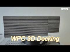 direct factory 3d embossed wood grain wpc decking patio anti-slip outdoor flooring