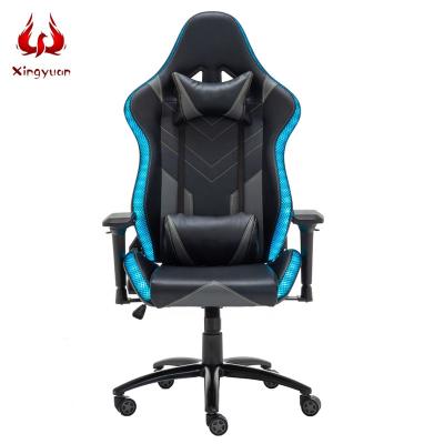 China New Design RGB Adjustable Gaming Chair Popular Cheap Chair LED Light (Height) Chair for sale