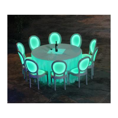 China Modern Battery Operated Light Up Lounge Ghost Armless Chair for sale