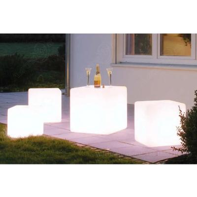 China Modern outdoor glow led solar furniture for garden gazebo (cb600) for sale