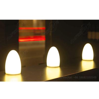 China Masa Lambasi Bullit 15cm Bullet Shaped Modern Led Table Lights for sale