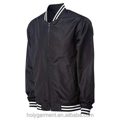 China Wholesale Waterproof 100% Polyester Zipper Bomber Jackets Jackets For Men for sale