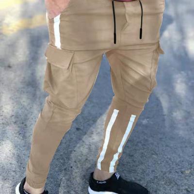 China Anti-wrinkle Mens Fashion Sweatpants Custom Color Block Retail Men Sweatpants Hot Selling Slim Fit Jogger for sale