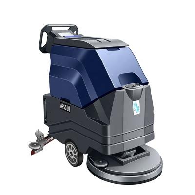 China 2023 Hot Selling Hotels Floor Scrubber Marble Walk Behind Scrubber Machine Floor Cleaning Scrubber with CE for sale