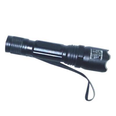 China IIA 3.7V LED small long life flashlisht explosion proof black for outdoor for sale