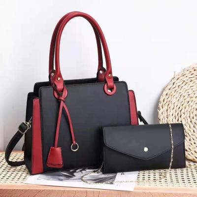 China 2022 Waterproof New Design Main Handbag To Bag A Femme Elegant Women Hand Bag Set Handbags Wholesale for sale