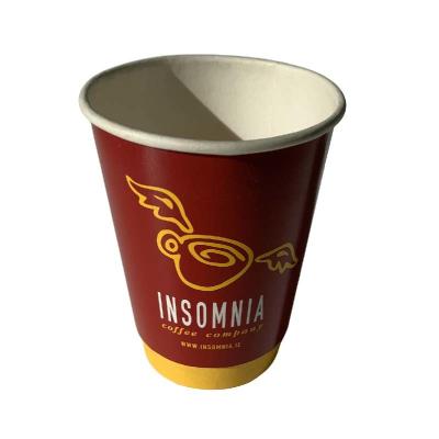 China Custom 12 Oz Double Wall Takeaway Coffee Cups Lightweight For Hot Drinks for sale