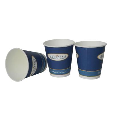 China Disposable Plastic Free Water Based Coating Paper Cup 10 Oz Customizable for sale