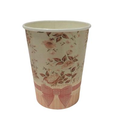 China Koffie 12 oz Single Wall Paper Cup Customized PE gebaseerde wegwerpkoffiekoppen Te koop