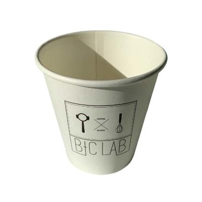 China Coffee Customized PE Coated Paper Cup Single Use 10 Oz Hot Paper Cups for sale