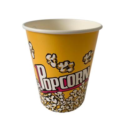 Chine 85 Oz de papier de cinéma Popcorn Buckets personnalisable Portable et léger à vendre