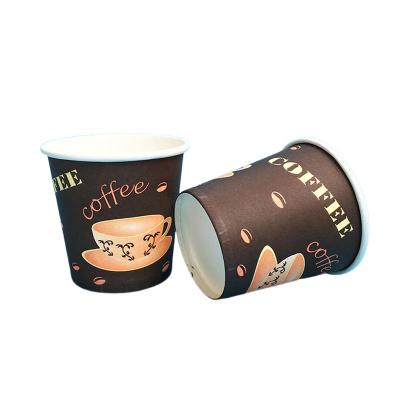 China 2.5 Oz Revestimiento acuoso Taza de papel a base de agua Bebidas calientes Taza de café de papel en venta