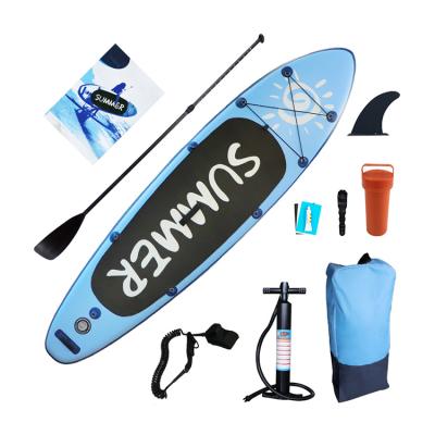 China Water Sports Area PVC Inflatable Surfboard Sip Paddle Board Inflatable Surfing Board For Sale for sale