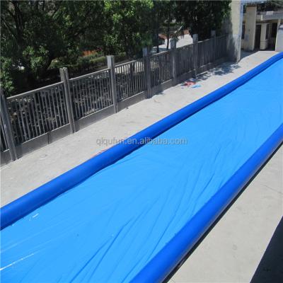 China PVC 0.9mm Long Plato Hot Selling Commercial Inflatable Water Pool For Amusement Park for sale