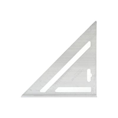 China 7 Inch Multifunctional High Quality Custom Angle Square Aluminum Alloy Triangle Ruler for sale