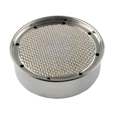 China Sustainable Stainless Steel Round Cheese Grater for sale