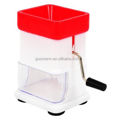 China Small Sustainable Vegetable Hand Vegetable Rotary Rotary Grater Red White for sale