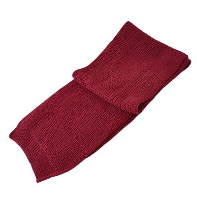 China Mercerized Hot Selling Knitted Stretch Wool Scarf Cavity Wool Knit Scarf Wool Stretch Knit Scarf Wool-Acrylic for sale