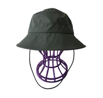 China Wholesale Waterproof Fashion 100%Polyester Chin Strap Blank Fisherman Bucket Hats For Men for sale