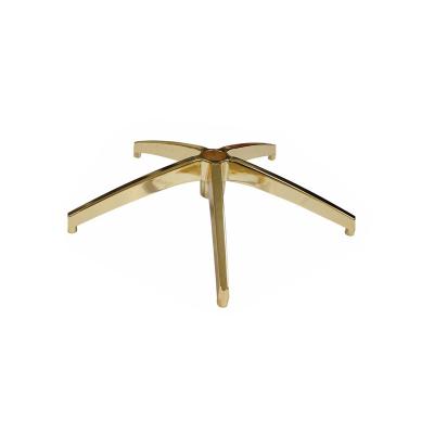 China XD-D11 High Quality Die Casting Chair Aluminum Alloy Chair Gold Polishing Legs (Gold-plating) for sale