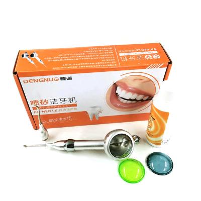 China Air Prophy Unit Autoclavable Dental Sandblaster Teeth Polisher Polisher with 4 Holes for sale