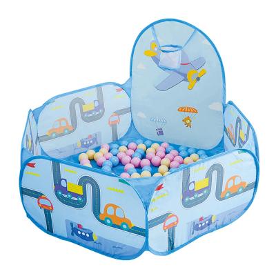 China Folding Indoor Tents For Kids Foldable Baby Ocean Ball Pool Pit Shoot Ball Tent Basketball Rim Pool for sale