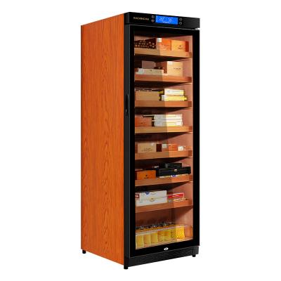 China Hotel Raching Electric Cigar Humidor Wooden Cabinet C380A for sale