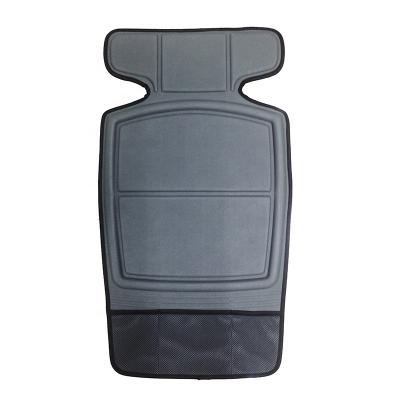 China High Quality Business New Design Gray Baby Seat Scratch Proof Prints Protective Baby Car Seat Protector for sale